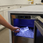 Sapphire Series 7 Outdoor Clear Ice Machine, Gourmet Cube, Gravity Drain - SIIM15GDOD