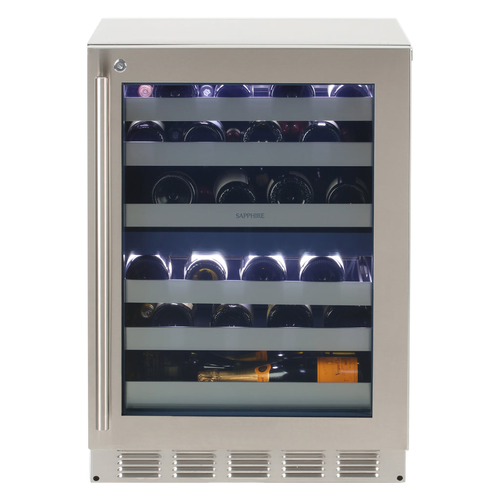 Wine Refrigerators | Indoor 24" Dual Zone Wine Refrigerator