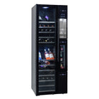 Sapphire 4Pour Wine Bar, Series 3, 4-Bottle Wine Dispenser and Triple Zone Wine Cooler (SW643TZBLK)