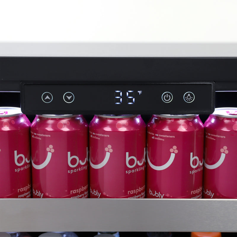 Sapphire Series 3, 24"W, Solid Door, Indoor-Outdoor, Panel Ready, Commercial Refrigerator (SR243SSPR)