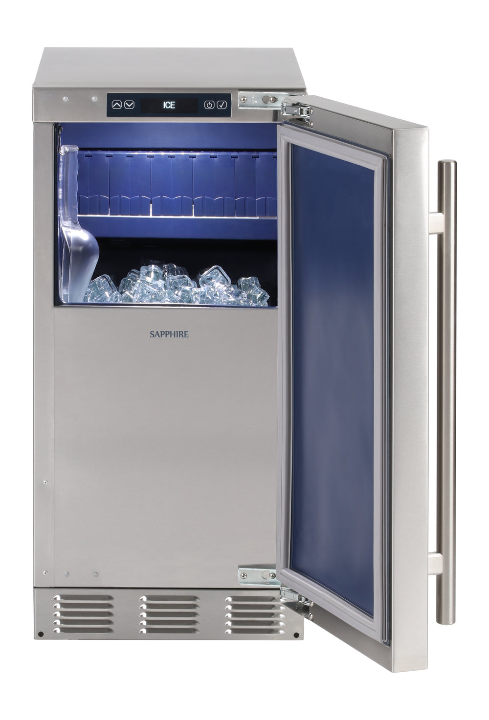 Sapphire Series 5 Outdoor Clear Ice Machine, Gourmet Cube, Factory
