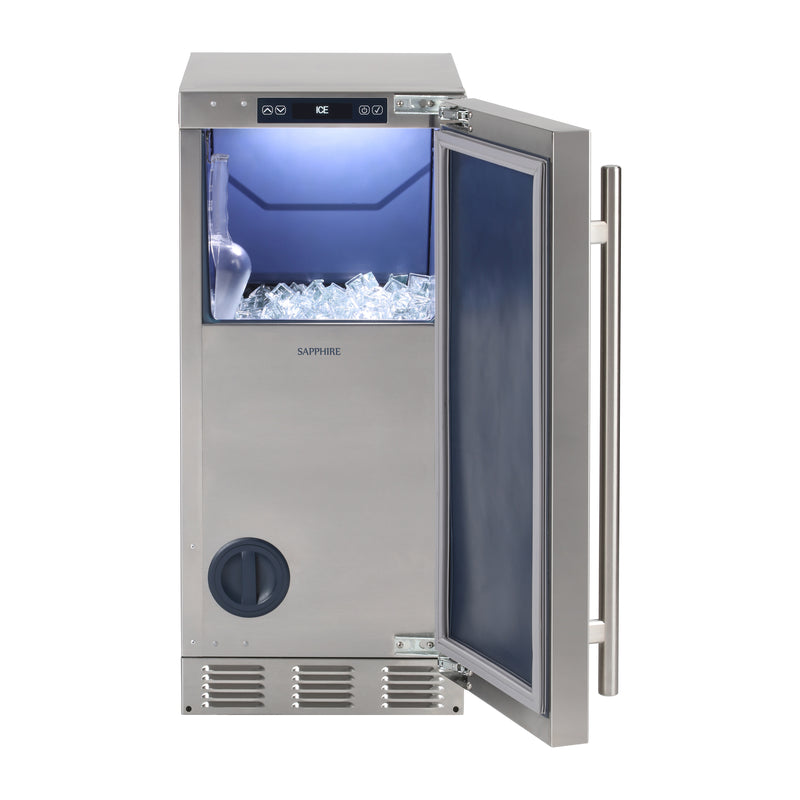 Sapphire Series 5 Indoor Clear Ice Machine, Square Cube, ADA